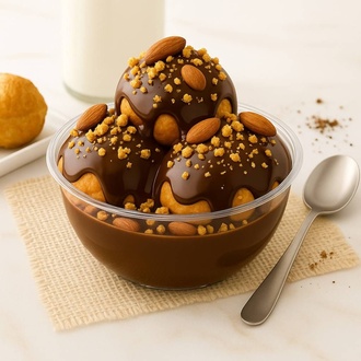 Antep Fıstıklı Çıtır Kıtırlı Profiterol (300 Gr.) görseli
