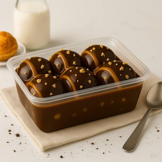 Karamelli Soslu & Çıtır Kıtırlı Profiterol (1 Kg.) görseli