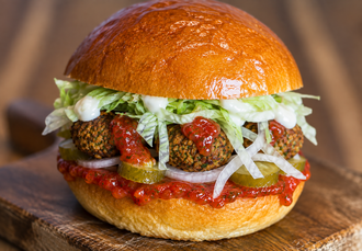 Sweet&chilli Falafel Burger görseli