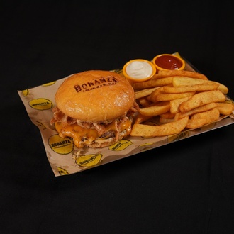 Bonanza Burger Ve Patates Kızartması görseli