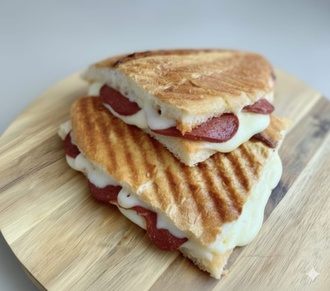 Sucuklu Kaşarlı Tost görseli