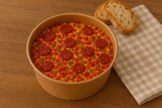 Sucuklu Kaşarlı Menemen görseli