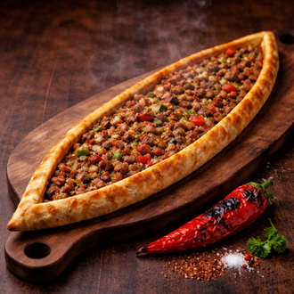 Kuşbaşılı Pide (Odun Ateşinde) 🪵🔥 görseli