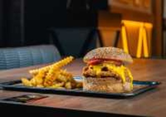 Trüffle Chicken Burger görseli