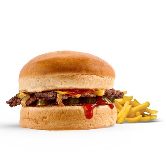 Smash Smoky Bbq Burger görseli
