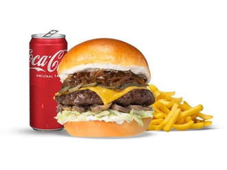 Joker Mushroom Burger Menü görseli