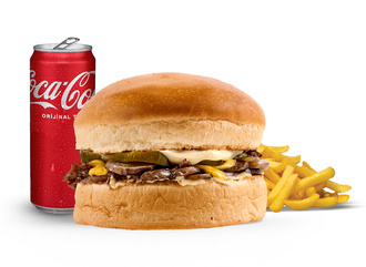 Smash Mushroom Burger Menü görseli