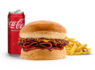 Smash Smoky Bbq Burger Menü görseli