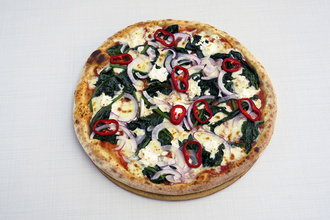 Ispanaklı Pizza (Orta Boy) görseli