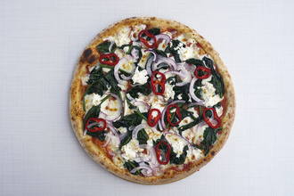 Ispanaklı Pizza (Küçük Boy) görseli