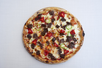 Kavurmalı Pizza (Küçük Boy) görseli
