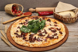 Pizza Di Stagione (Orta Boy) görseli
