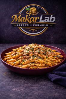 Pesto Rosso Soslu Penne görseli