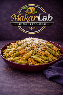 Pesto Soslu Penne görseli