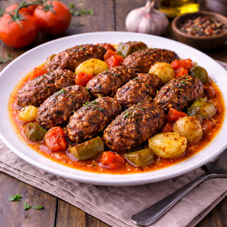 Sebzeli Fırın Köfte görseli