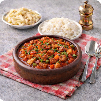 Acı Soslu Tavuk Sote Menü görseli