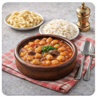 Güveçte Nohut Menü görseli