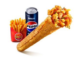 Combo Zurna Tavuk Döner Dürüm Menü görseli
