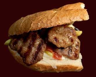 Ekmek Arası Kaşarlı Köfte görseli
