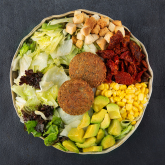 Fried Falafel / Kızarmış Falafel Salata görseli