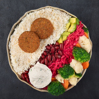 Fried Falafel / Kızarmış Falafel Bowl görseli