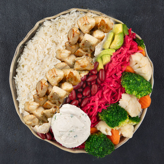 Thyme Sauce/ Kekik Soslu Tavuk Bowl görseli