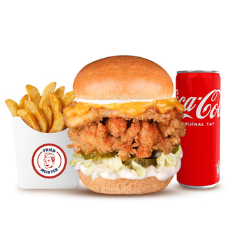 Cheese Peasy Tavuk Burger Menü görseli