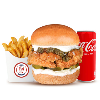 Pesto Soslu Gravyer Burger Menü görseli