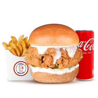 White Tavuk Burger Menü görseli