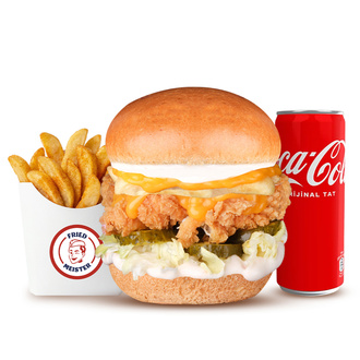 Honey & Mustard Burger Menü görseli