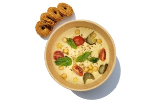 Falafelli Humus Bowl görseli