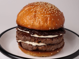 Keçi Peynirli Burger (Double) görseli