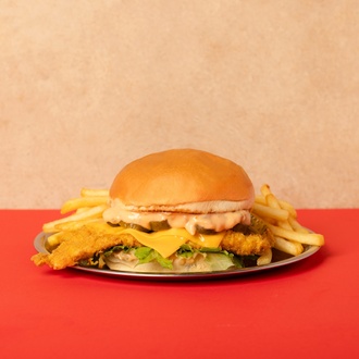 Ya-ke Cheddar Burger görseli