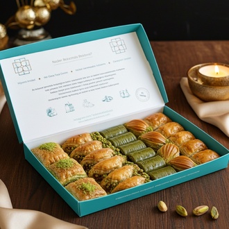 Mix Fıstıklı Baklava (1,2 Kg.) görseli