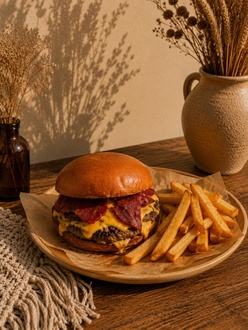 Smash Rakun Burger görseli