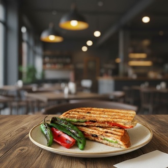 Köz Biberli Tost görseli