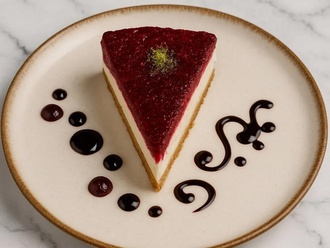 Frambuazlı Cheesecake görseli