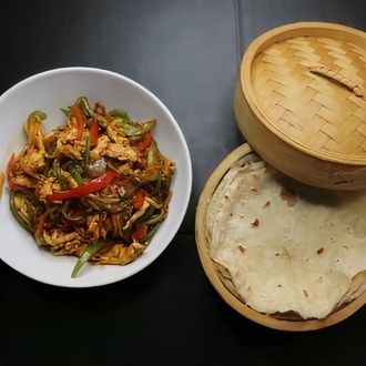 Mu Shu Tavuk (Pancake İle Sevis Edilir.) görseli