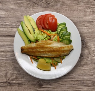 Levrek Salatası görseli