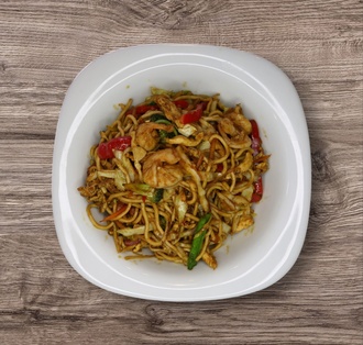 Singapur Sebzeli Erişte görseli