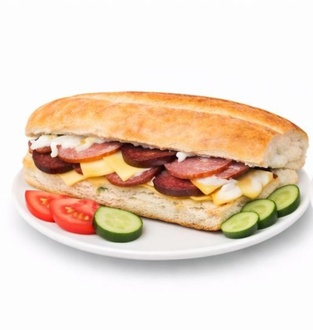 Yarım Ekmek Arası Karışık Tost görseli