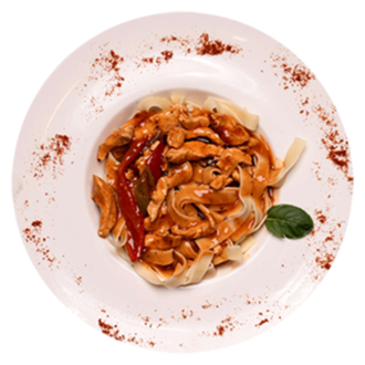 Mexican Soslu Fettuccine görseli