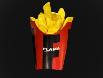 Flama Patates Kızartması görseli