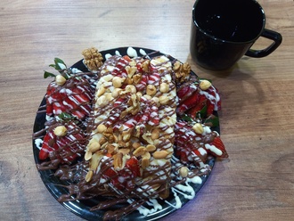Jumbo Belçika Usulü Waffle (2 Kişilik) görseli