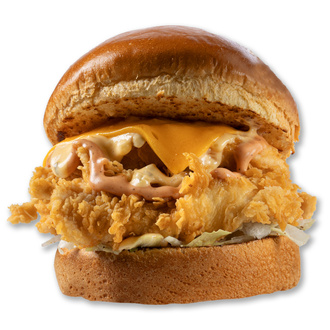 Cajun Baharatlı Tavuk Burger görseli