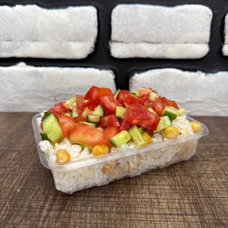 Sade Pilav Üstüne Salata (Küçük) görseli