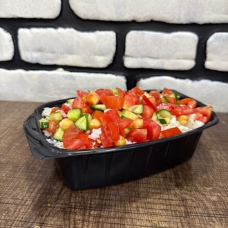 Sade Pilav Üstüne Salata (1,5 Porsiyon) görseli