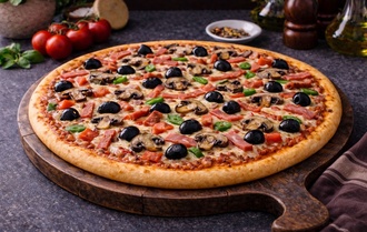 Quattro (Dört Mevsim) Pizza görseli