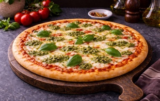 Margherita Pizza görseli
