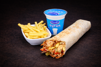 Tavuk Döner Medium Dürüm (M) Menü görseli